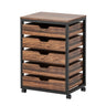 Storage Chest With Wheels, Mobile Drawer Unit