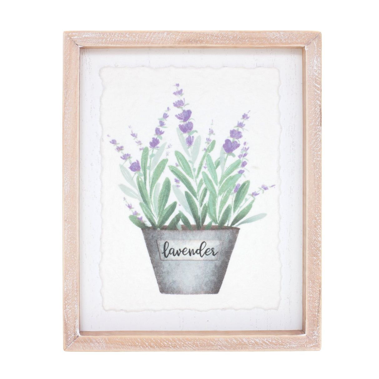 Framed Watercolor Herb Print (Set of 4)