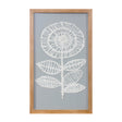 Framed-paper-mache-flower-wall-art-(set-of-2)-Wall-Art