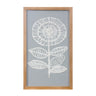 Framed-paper-mache-flower-wall-art-(set-of-2)-Wall-Art