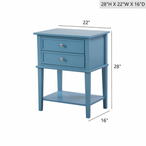 Vibrant Contemporary Nightstand