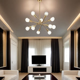 Modern chandelier lighting 10 lights with adjustable arms