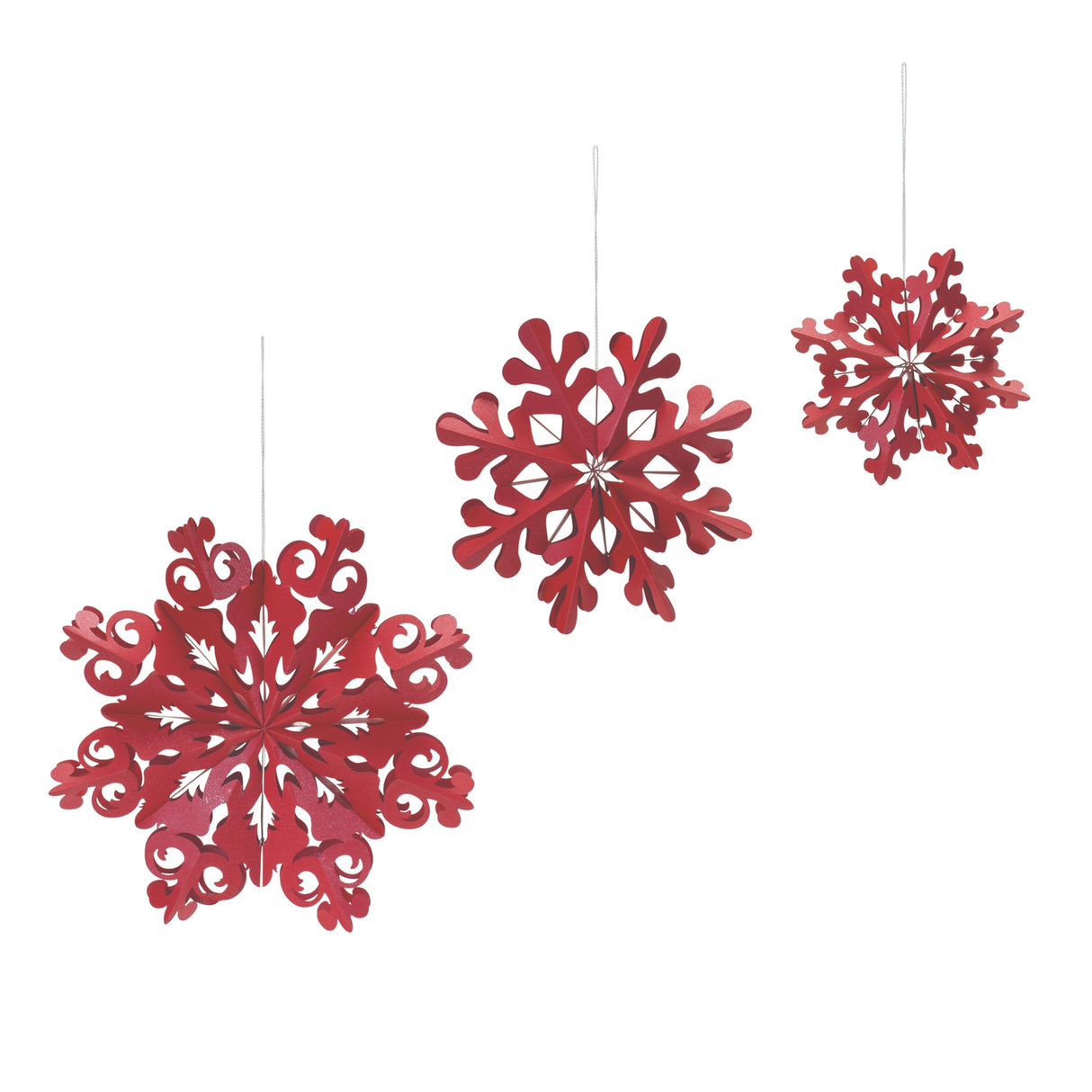 Paper Snowflake Ornament (Set of 6)