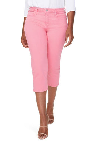 Curves 360 High Waist Slim Straight Crop Jeans