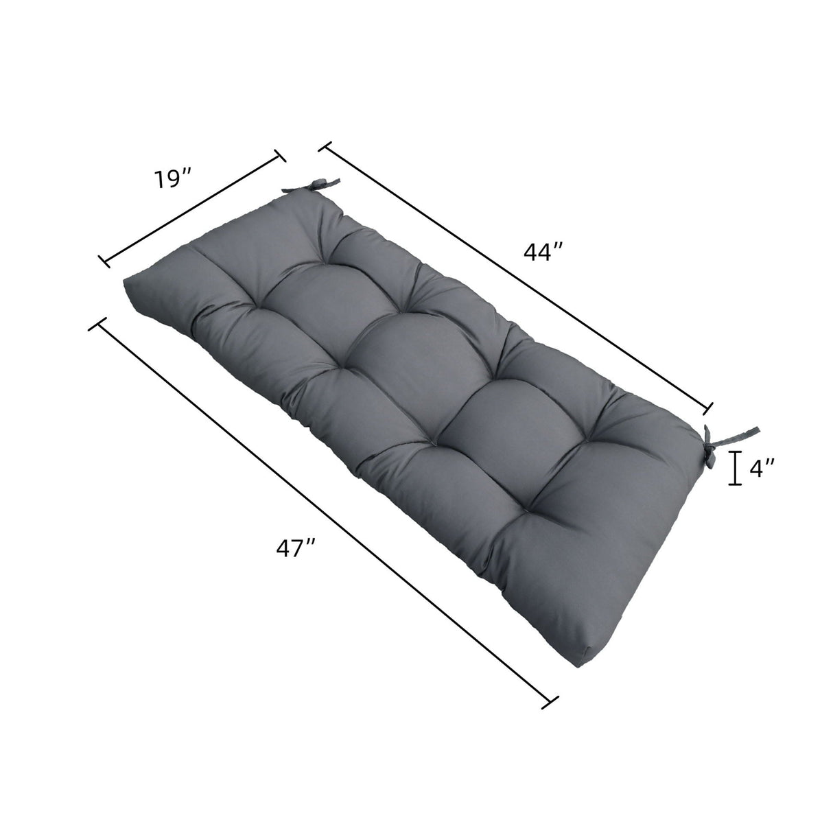 Outdoor Bench Cushions With Weather-Resistant Fabric
