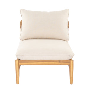Terassi Outdoor Acacia Wood 4 Seater Sofa