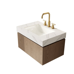 30" MURI Carrara Bathroom Vanity