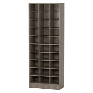10 Tier Shoe Storage Cabinet With 30 Cubbies