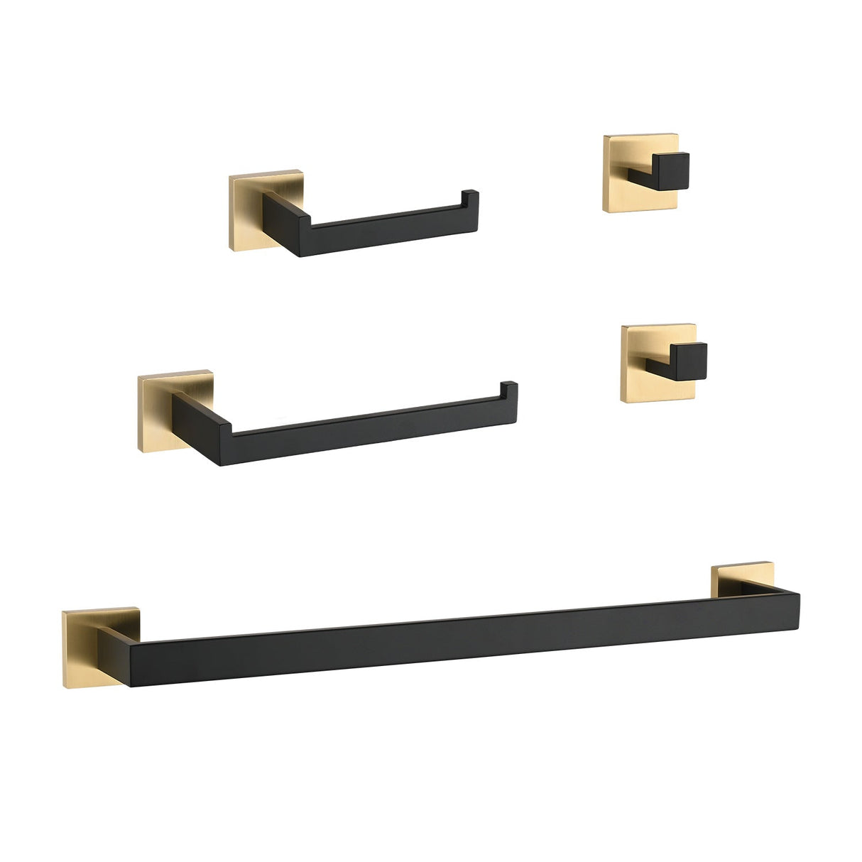 5-Piece Bathroom Hardware Set