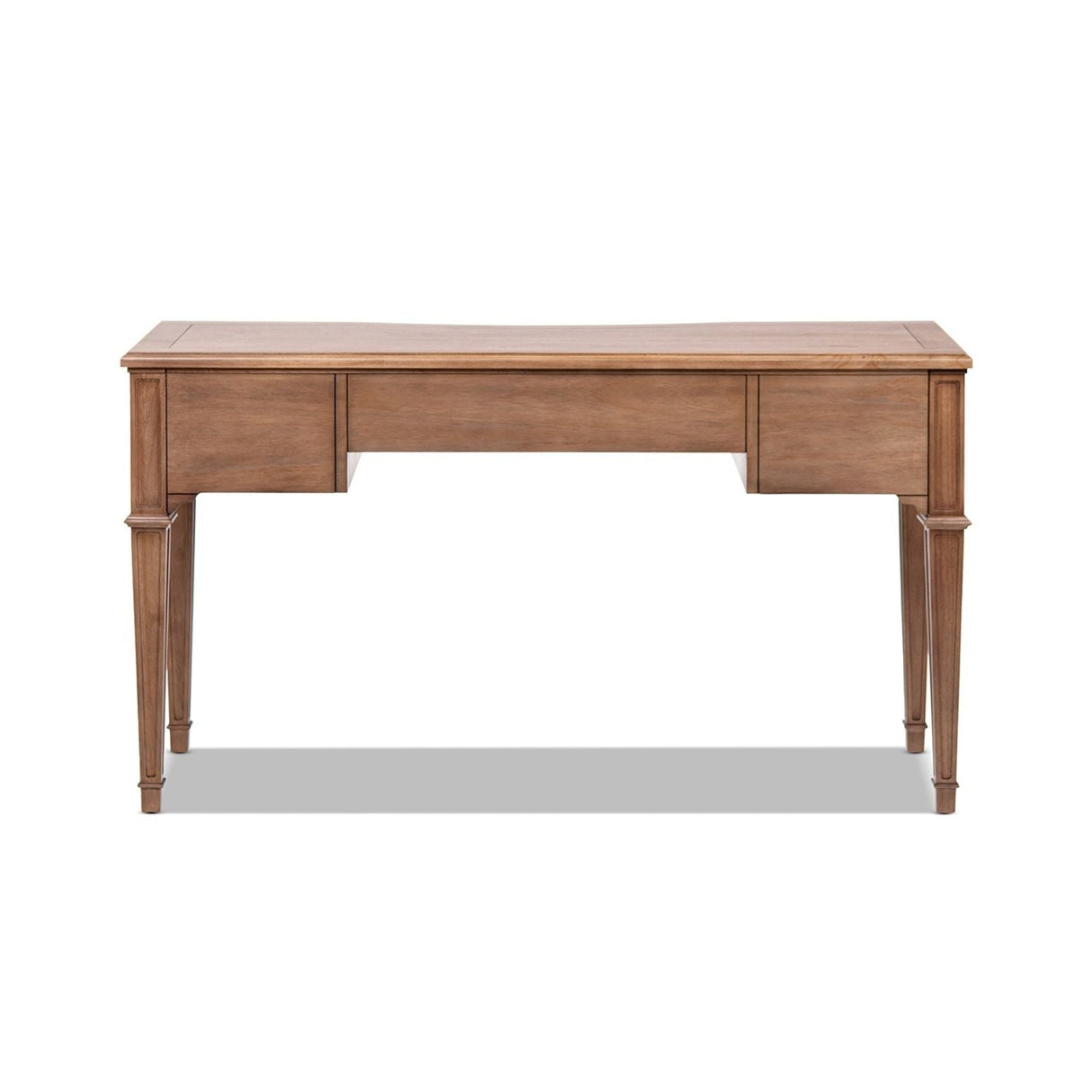 Dauphin - 3 Drawer Executive Desk - Brown