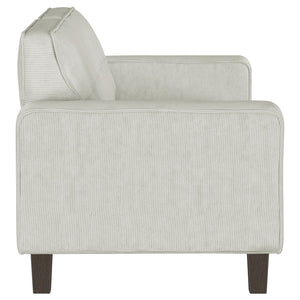 Evoke - Upholstered Tufted Sofa - Greige