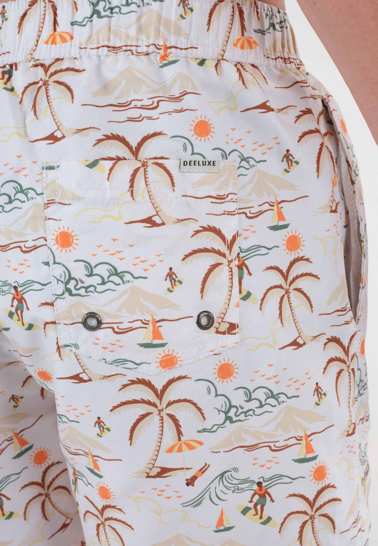 Deeluxe Hawaii Swim Shorts