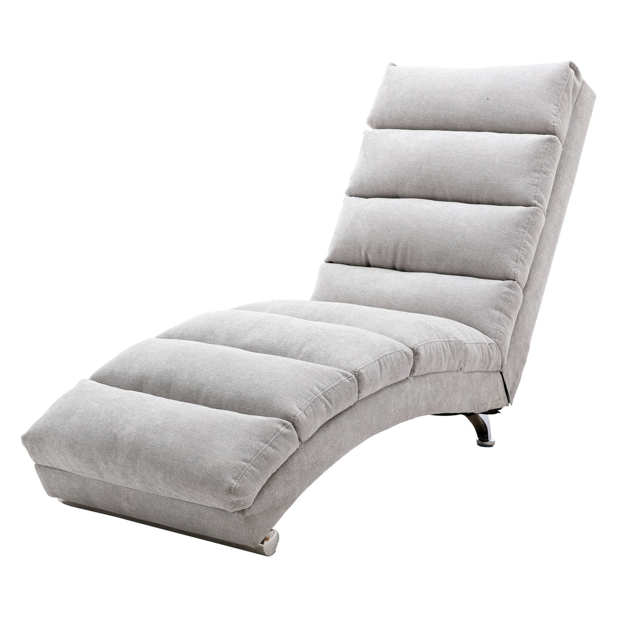 Massage Chaise Lounge Indoor With Remote Control, Ergonomic Electric Massage Lounger