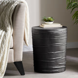 Birch outdoor side table