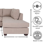 The American-Crafted Essex L-Shaped Sectional