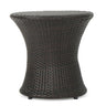 Thrive - Hourglass Rattan Table With No Glass Top