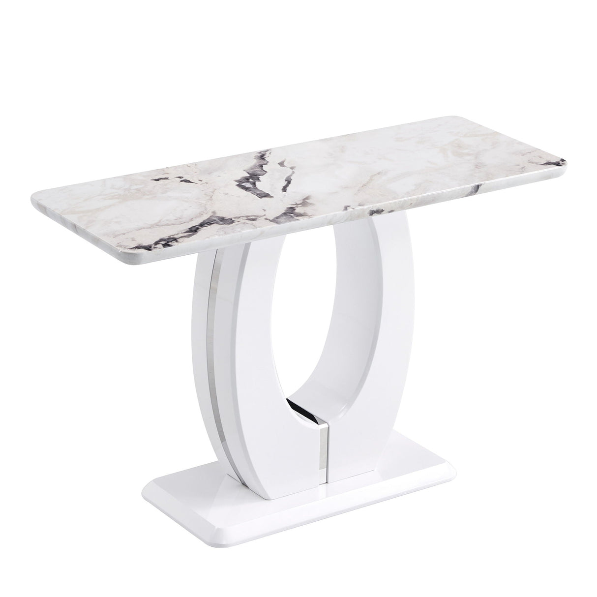 Modern Minimalist Rectangular Counter Bar Table