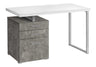 Computer Desk Left Right Set-Up Storage Drawers For Home Office