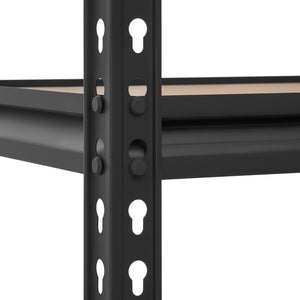 5-Tier Adjustable Storage Shelves for Versatile Organization