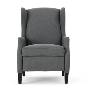 Westeros Wing Back Fabric Upholstered Recliner