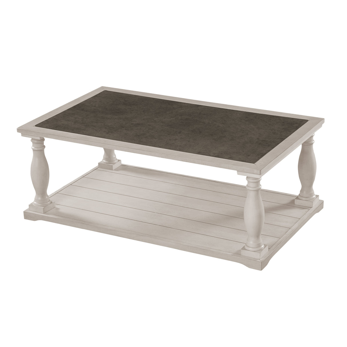 Vibe Haus Farmhouse Rectangular Coffee Table