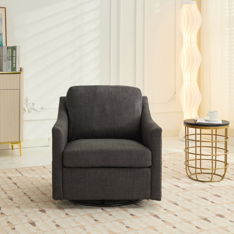 Cooper Ultimate Swivel Lounge Chair With USB Charging