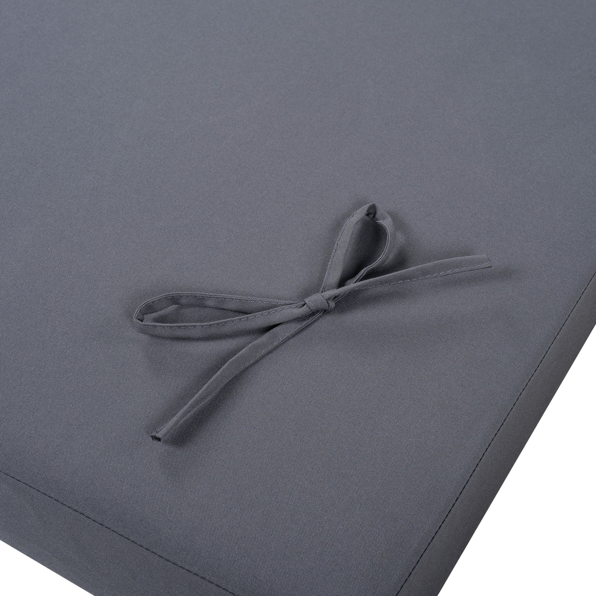 2" Thick Chaise Lounge Cushion in Dark Grey