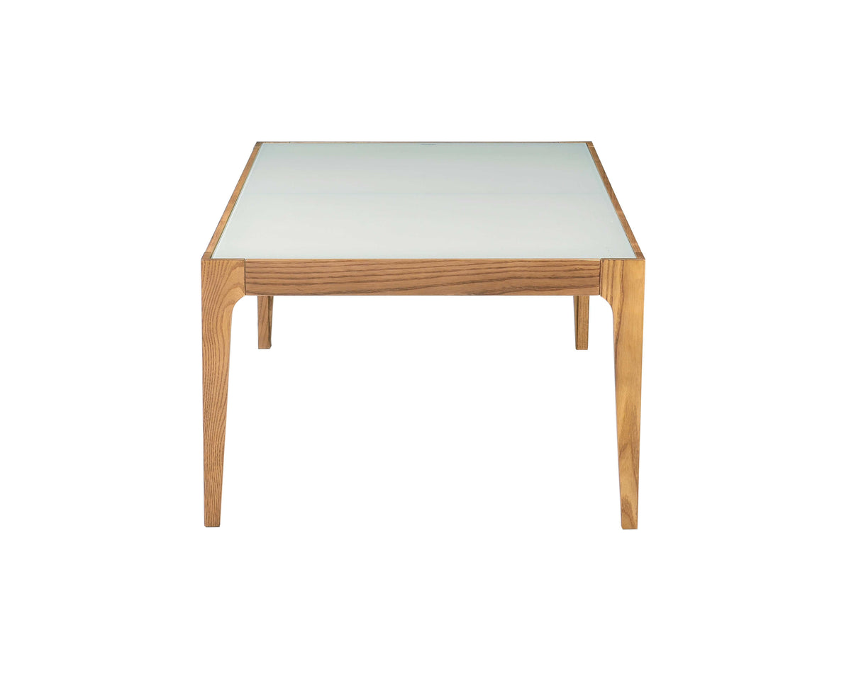 Gwynn Frosted Glass Top Coffee Table