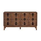 Sideboard with 4 Doors and Adjustable Shelves