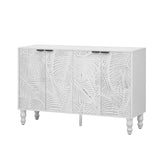 47.2'' Modern TV Stand with 2 Spacious Storage Cabinets