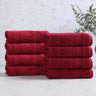 Heritage Egyptian Cotton Plush Thick Absorbent Hand Towel Set of 8 - Egyptian Cotton Hand Towel by Superior Brand