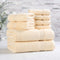 Heritage Egyptian Cotton Plush Heavyweight 8 Piece Towel Set