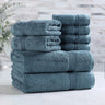 Heritage Egyptian Cotton Plush Heavyweight 8 Piece Towel Set