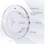 2-Pack Wireless Qi-Charging Pad