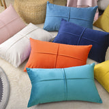 2-Piece Throw Pillow Covers with 450g Inserts, blue, 12X20 WITH INSERTS, Decorative Pillow Set – Fancy & Stacy