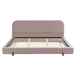 Elegant Upholstered Bed Frame