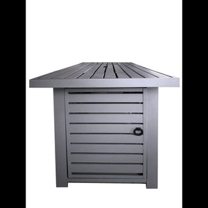 Propane / Gas Outdoor Fire Pit Table With Lid