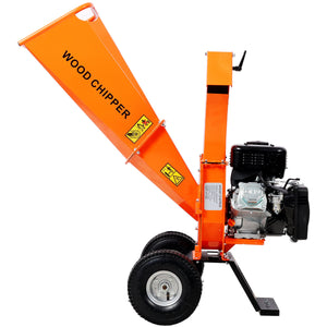 Wood Chipper Shredder Mulcher Heavy Duty 7 HP 212cc