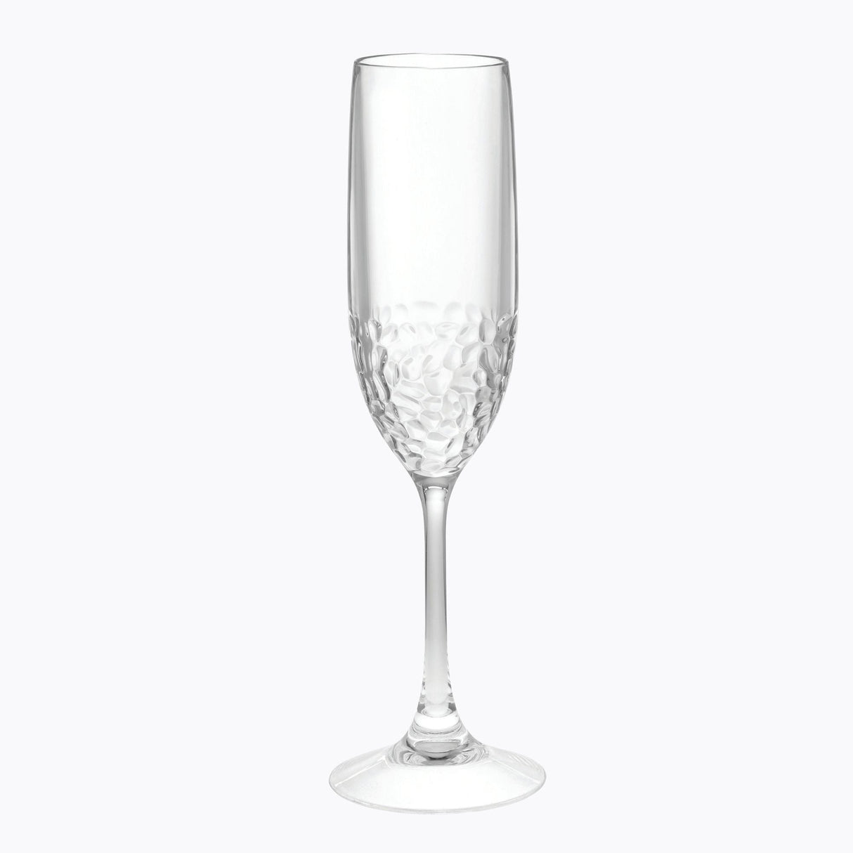 Tritan Lexington - Unbreakable Plastic Champagne Flutes, Durable Glass Alternative (Set of 4), 6Oz - Clear