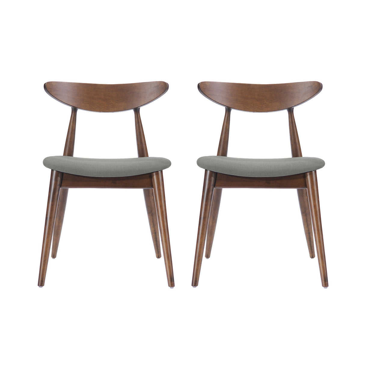 5 Piece Dining Set With Ergonomic Chairs