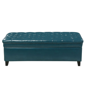 Juliana - Storage Ottoman With Birch Legs