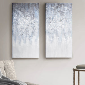 Frosted Reverie™ Winter Glaze Diptych Canvas Art Set
