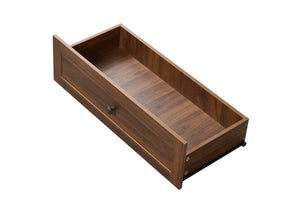 Dome Walnut Cabinet with Large Storage Space