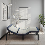 Twin XL Adjustable Bed Base with Head/Foot Tilt and Lumbar Position Adjustment