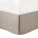 7 Piece Tufted Comforter Set Taupe Cal King