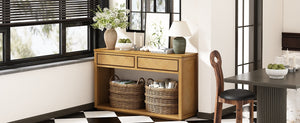 55' Console Table Natural
