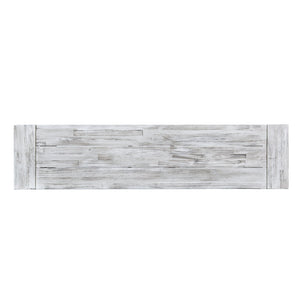 Tranquilizer - Outdoor Acacia Wood Bench With Slat Panel Design