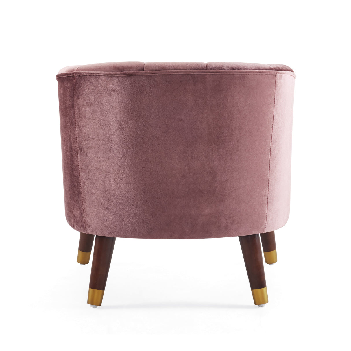 Upholstered Barrel Accent Chair