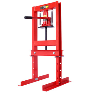 Hydraulic 6 Ton H-Frame Garage Floor Adjustable Shop Press