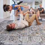 NAAR PAYAS Traditional Non-Shedding and Stain Resistant Area Rug